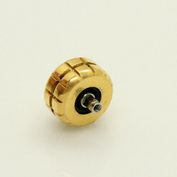 New Tag Heuer Grand Carrera Crown for WAV5112 With Gasket Yellow Gold Color #35Y
