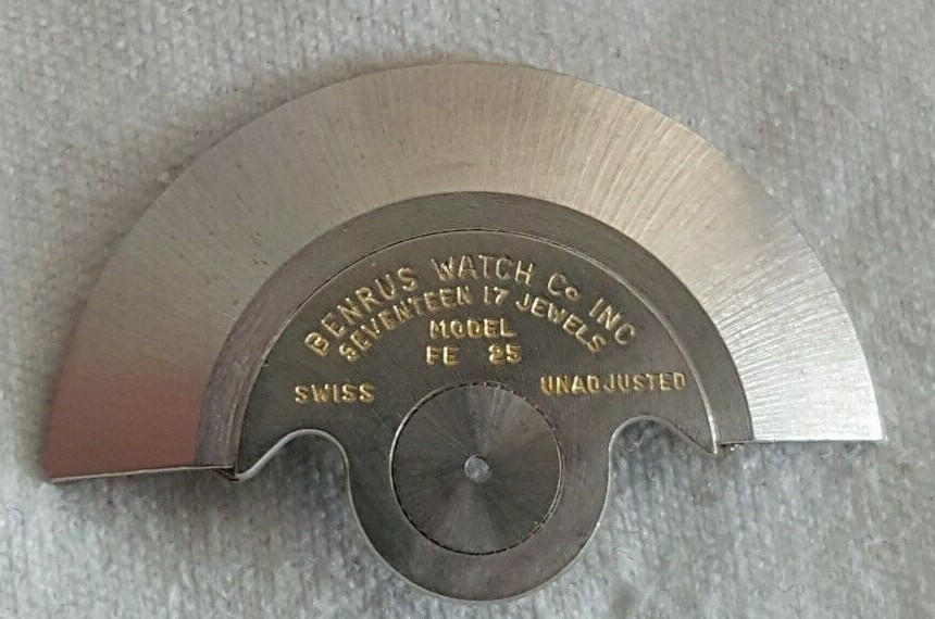 Benrus (ETA Caliber 2452) Model FE 25 Part Number 1143/1 (Rotor Weight)