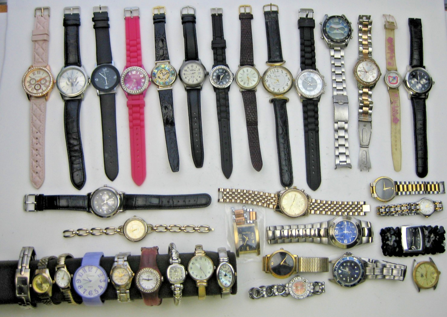 Lot #2 Vintage Quartz Wristwatches 35+ Women’s/Men’s