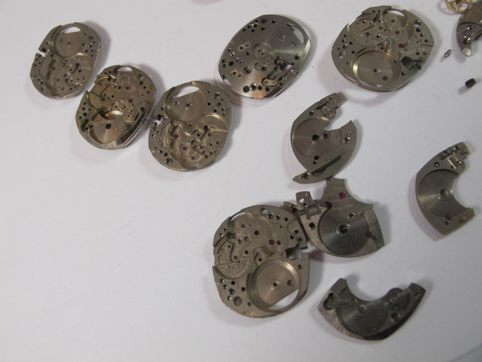GRUEN MENS CALIBER 430 435 440 MATERIAL MAIN PLATES