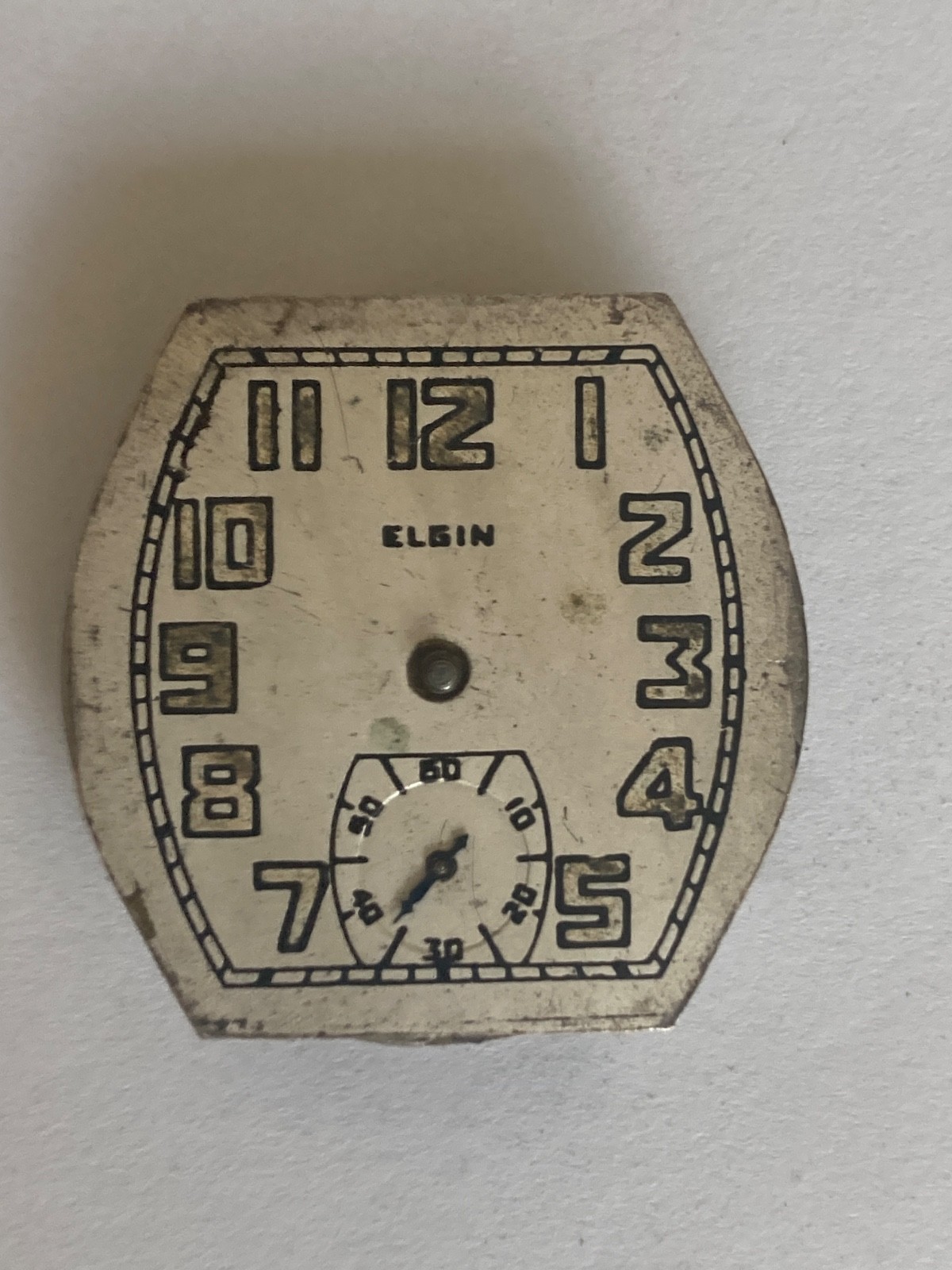Mixed Watch Movement/Dial Repair or Parts Only Lot Ingraham/Elgin