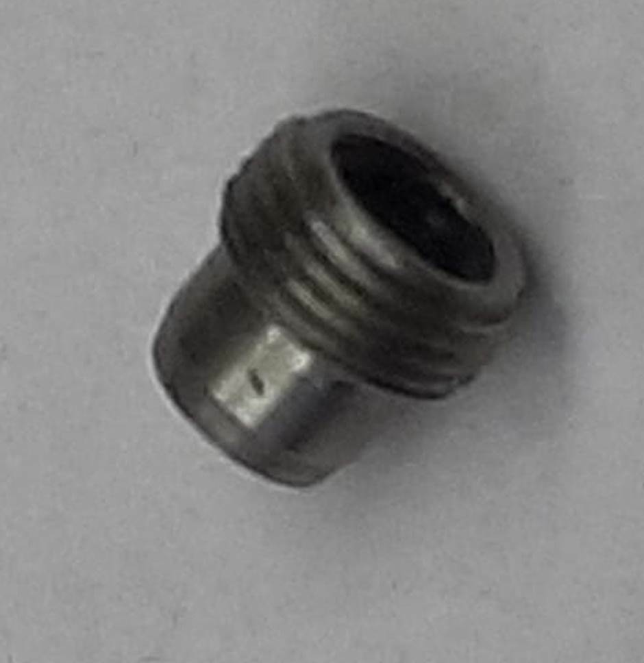 Crown watch diam. 4mm Gold Screw Steel IPG/PVD with Screw Pipe