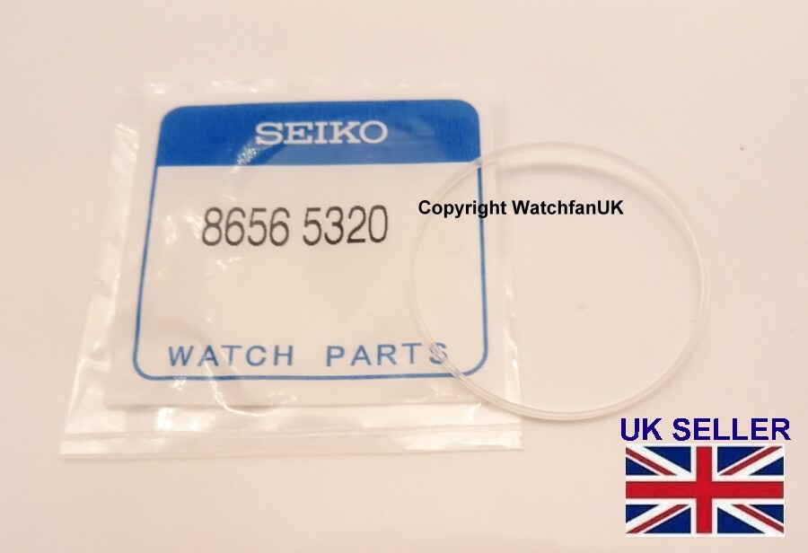 Seiko Crystal Glass Gasket 86565320 Fits 5M62-0BL0 SKA371 SKA369