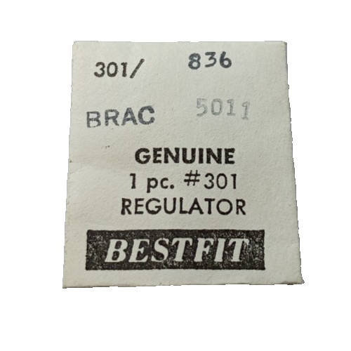 Brac 5011 REGULATOR watch part #301/836