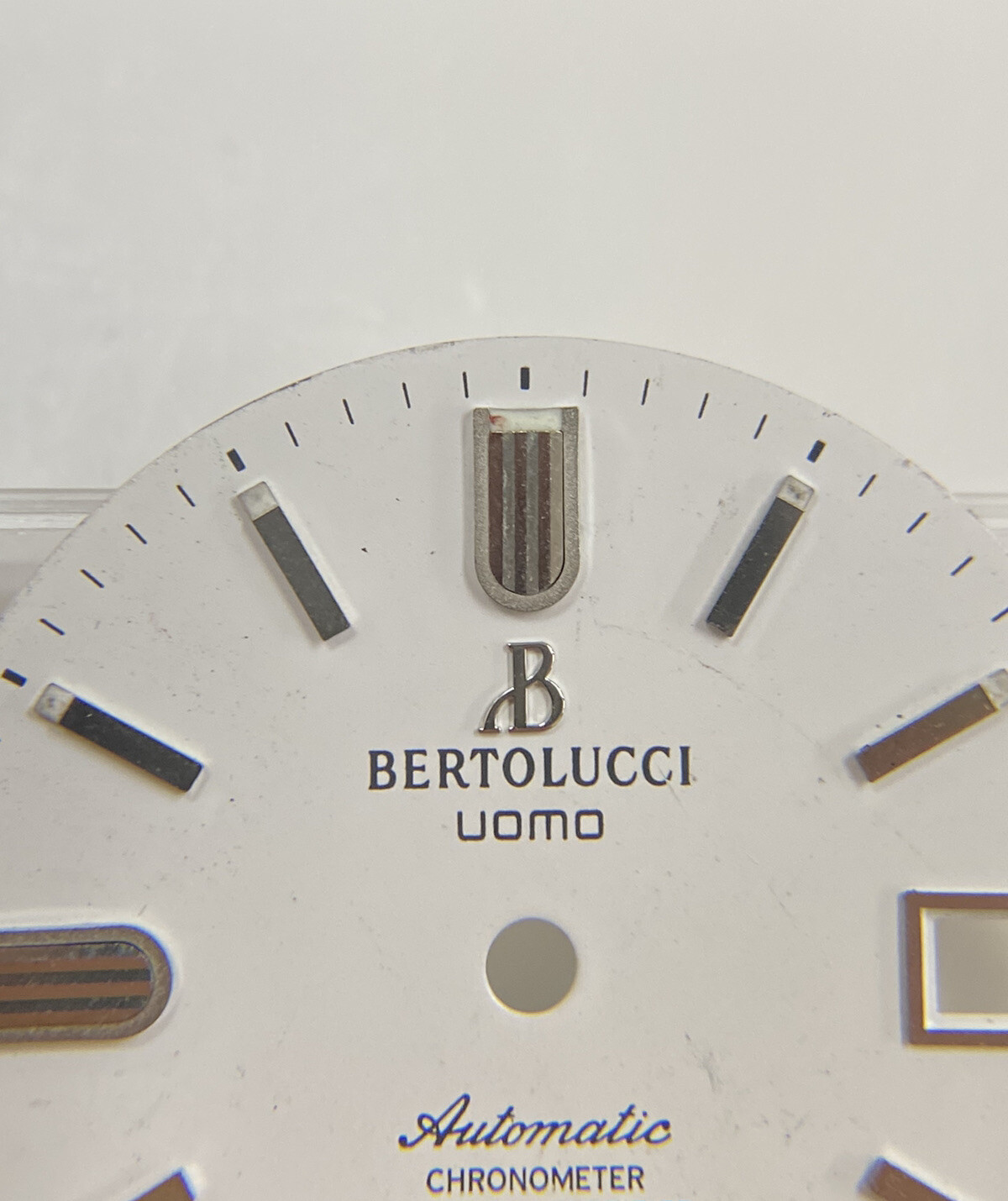 Original Bertolucci Uomo Automatic 28mm White Dial Ref: 884.55.41.10B