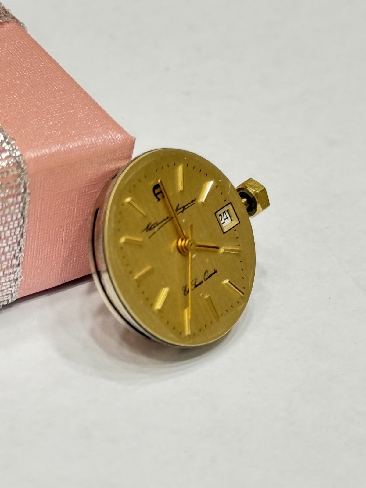 Movement Quartz Eta 956.111 Swiss Made 7 Jewels In Working Condition