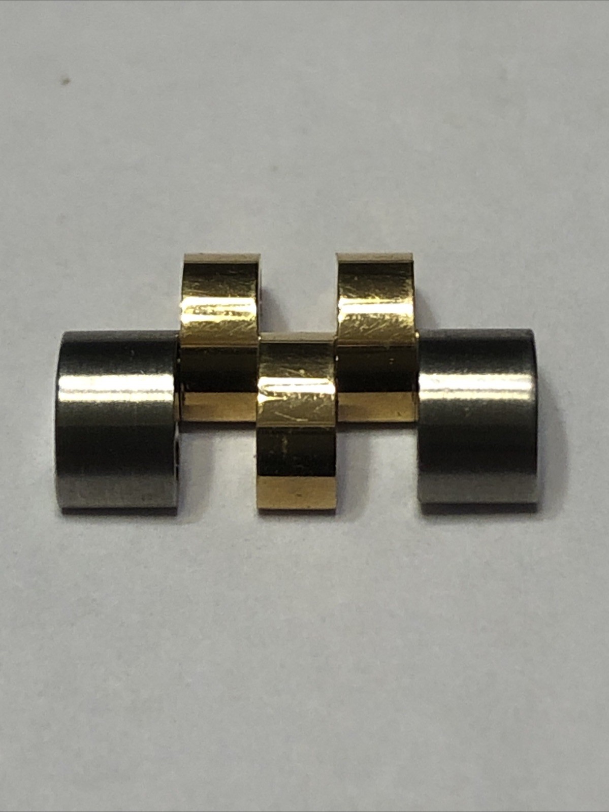 GENUINE ROLEX JUBILEE 18K / SS LINK FOR LADIES BRACELET 14mm
