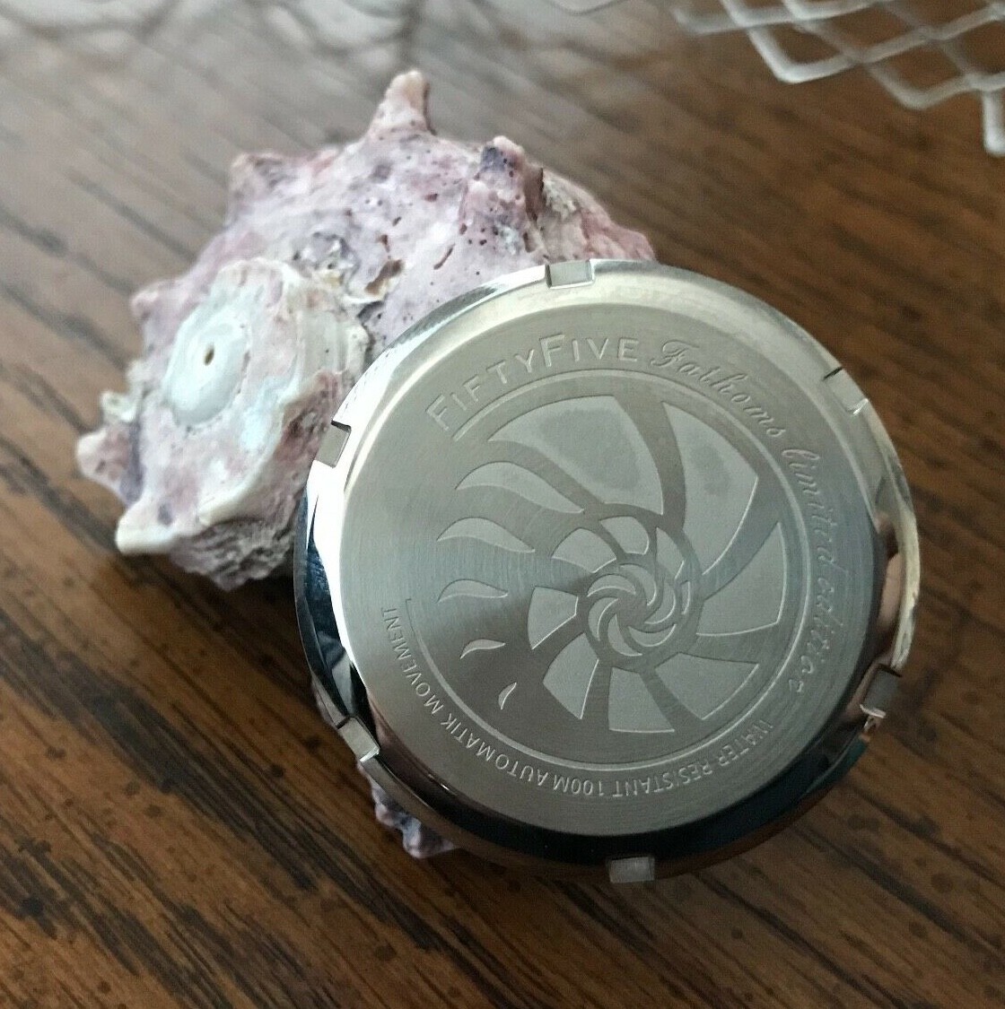 Polished Ltd Edition Case Back for Seiko SNZH SKX FFF Mod ~ US Seller+Ships Fast