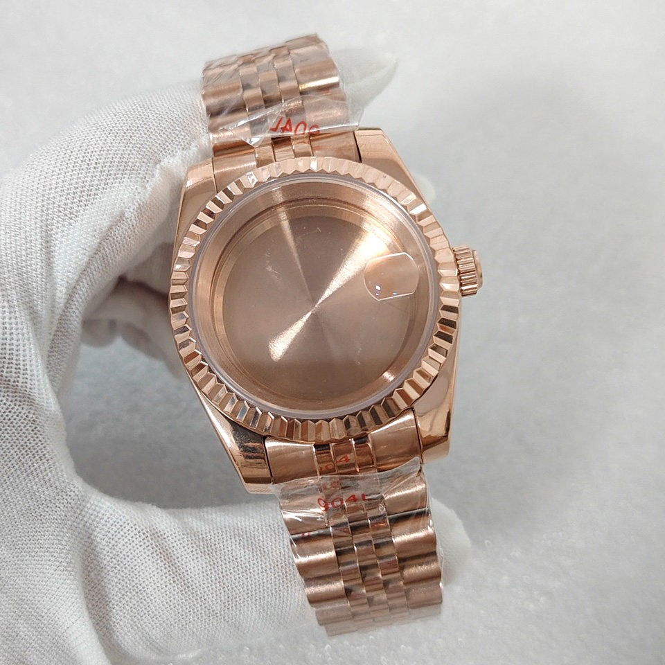 36mm 39mm Stainless Watch Case Sapphire for Nh35 Nh36 4R Movement 28.5mm Dial