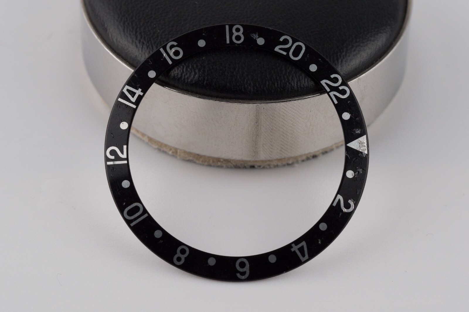 GENUINE Rolex GMT-Master II Ref. 16710 ‘All Black’ bezel insert