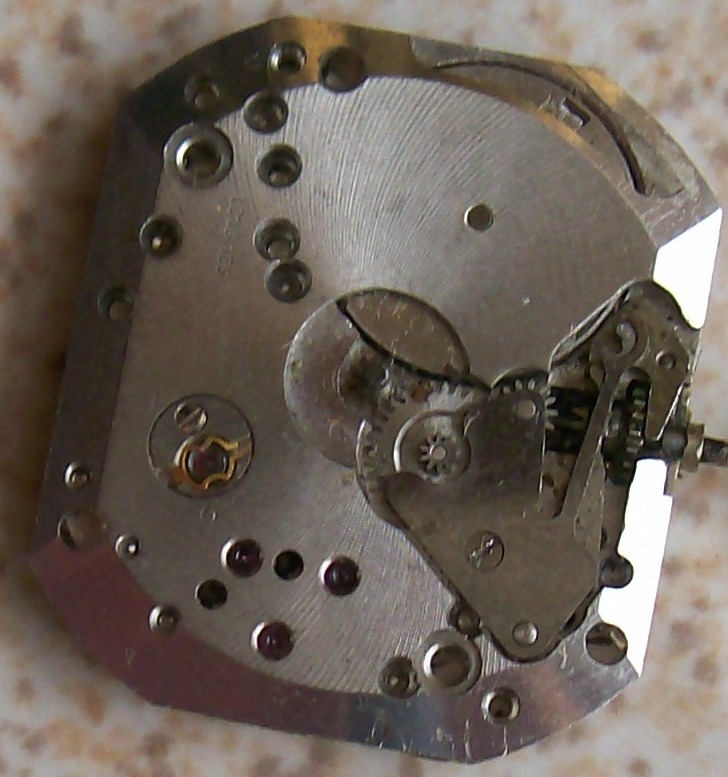 Vintage Longines Cal 370 wristwatch movement 23 mm. x 20 mm. aside