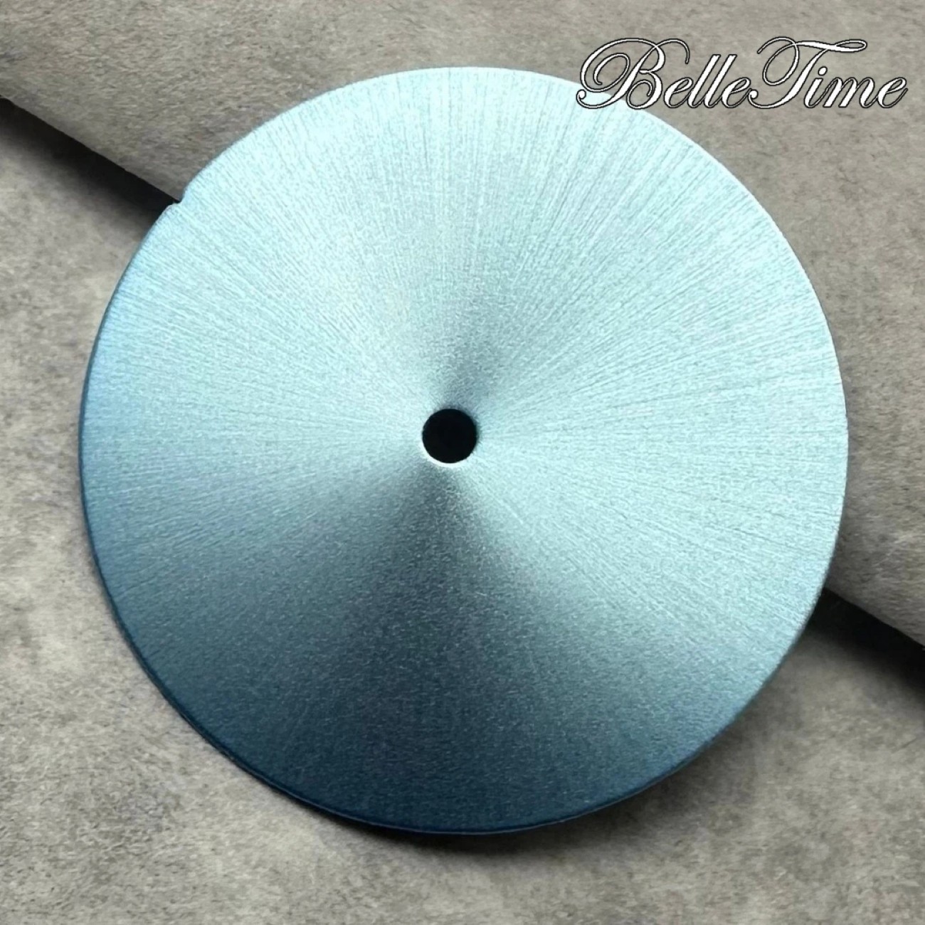 28.5mm Sunburst Watch Dial Black Silver Blue Sterile Face For NH35 NH36 Movement