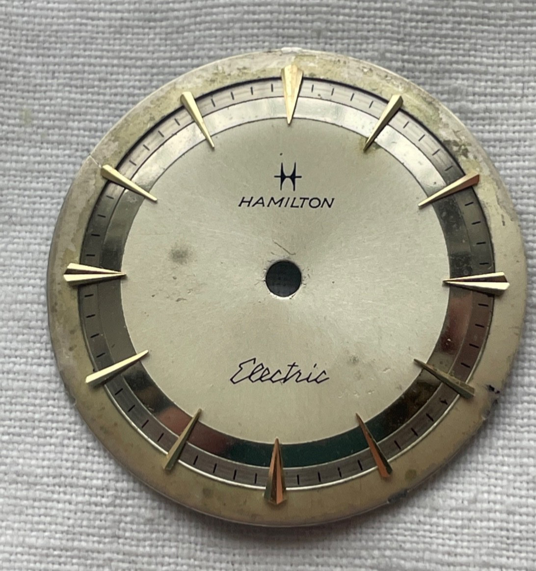 Hamilton electric – original dial
