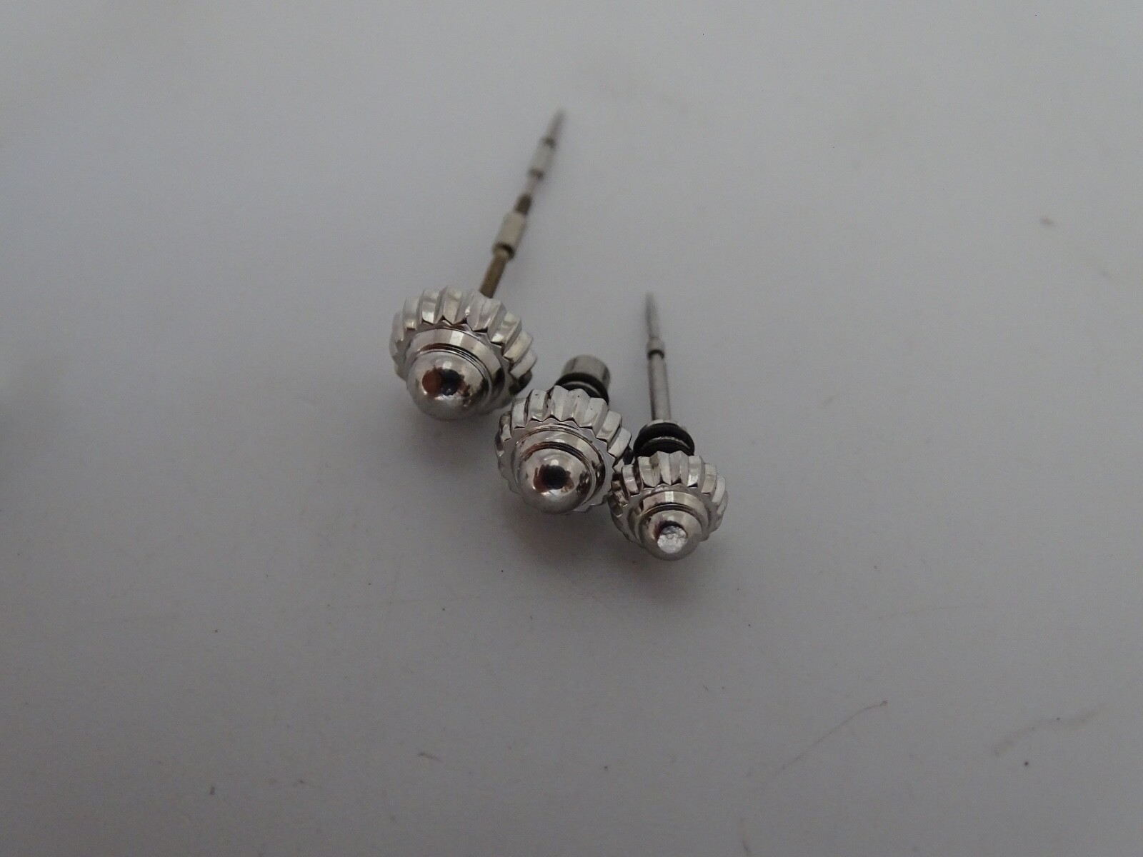 Cartier Santos 100 & Roadster Lot of 5 Crowns and Stem Original