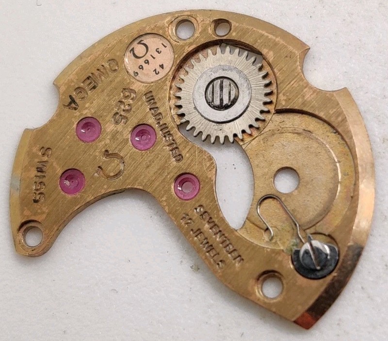 Vintage Omega Cal. 625 movement Barrel Bridge #1001