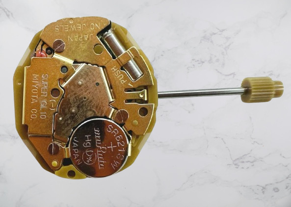 Citizen/Miyota GL10/12 Quartz Watch Movement 3-Hand with Date at 6:00-Japan Made