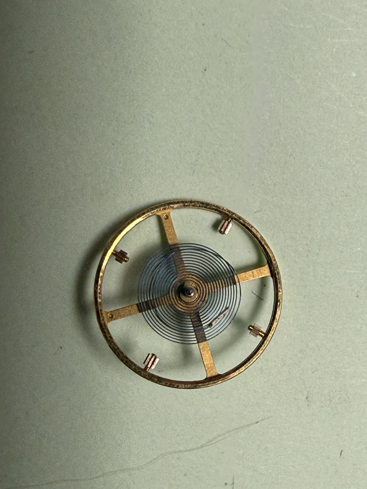 Balance wheel Blu for Rolex (cod. 4130-432) — Good Used Condition.