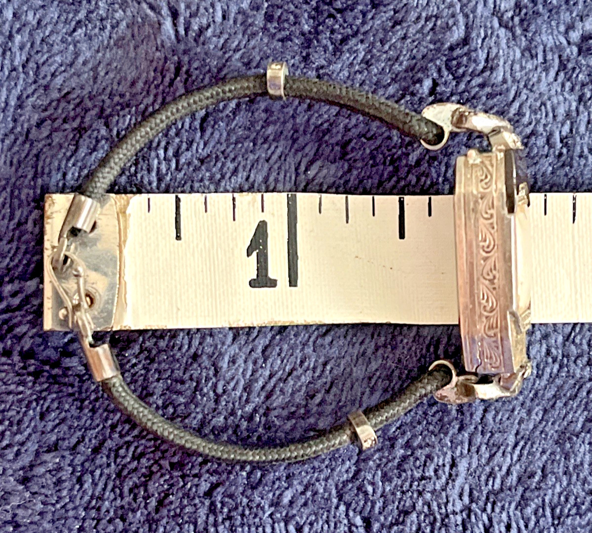 Vintage Suizo 935 Silver Hallmark Ladies Wrist Watch Art Deco 1920s Not Working