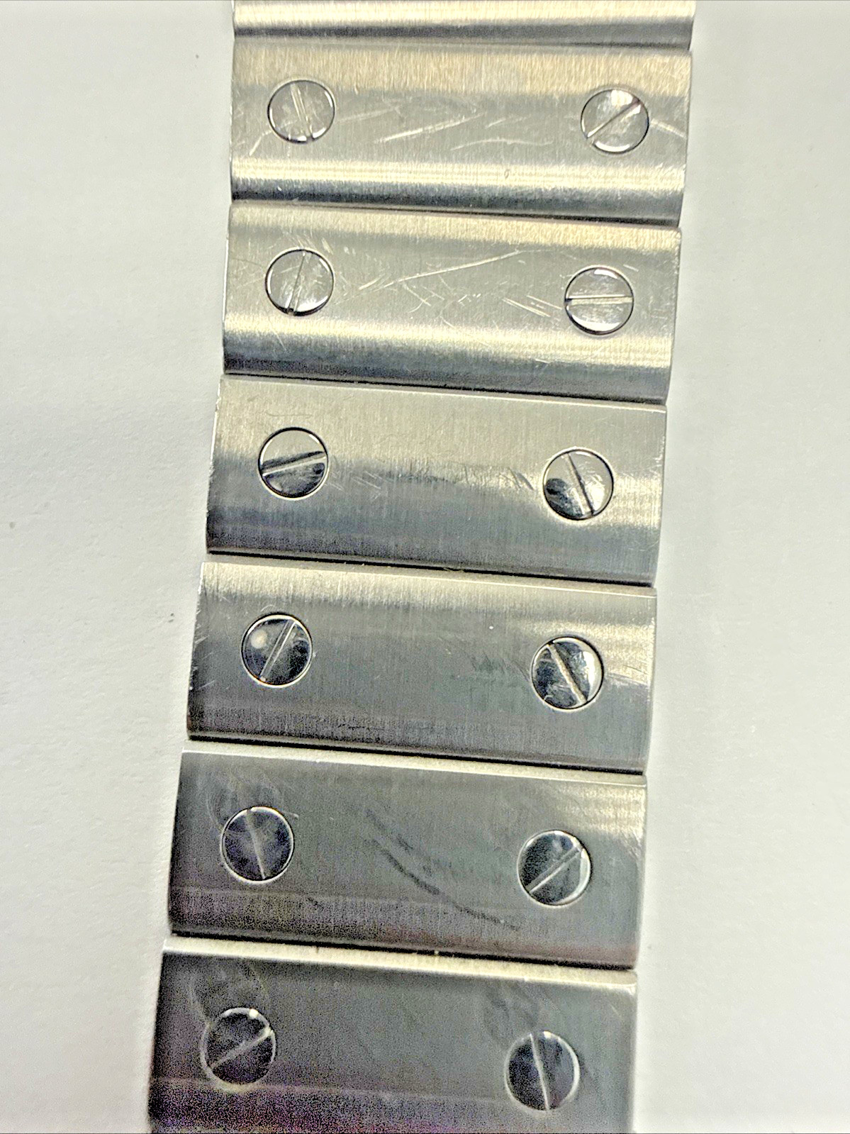 Cartier Santos Section Of Links Steel Original Not Complete # e12397