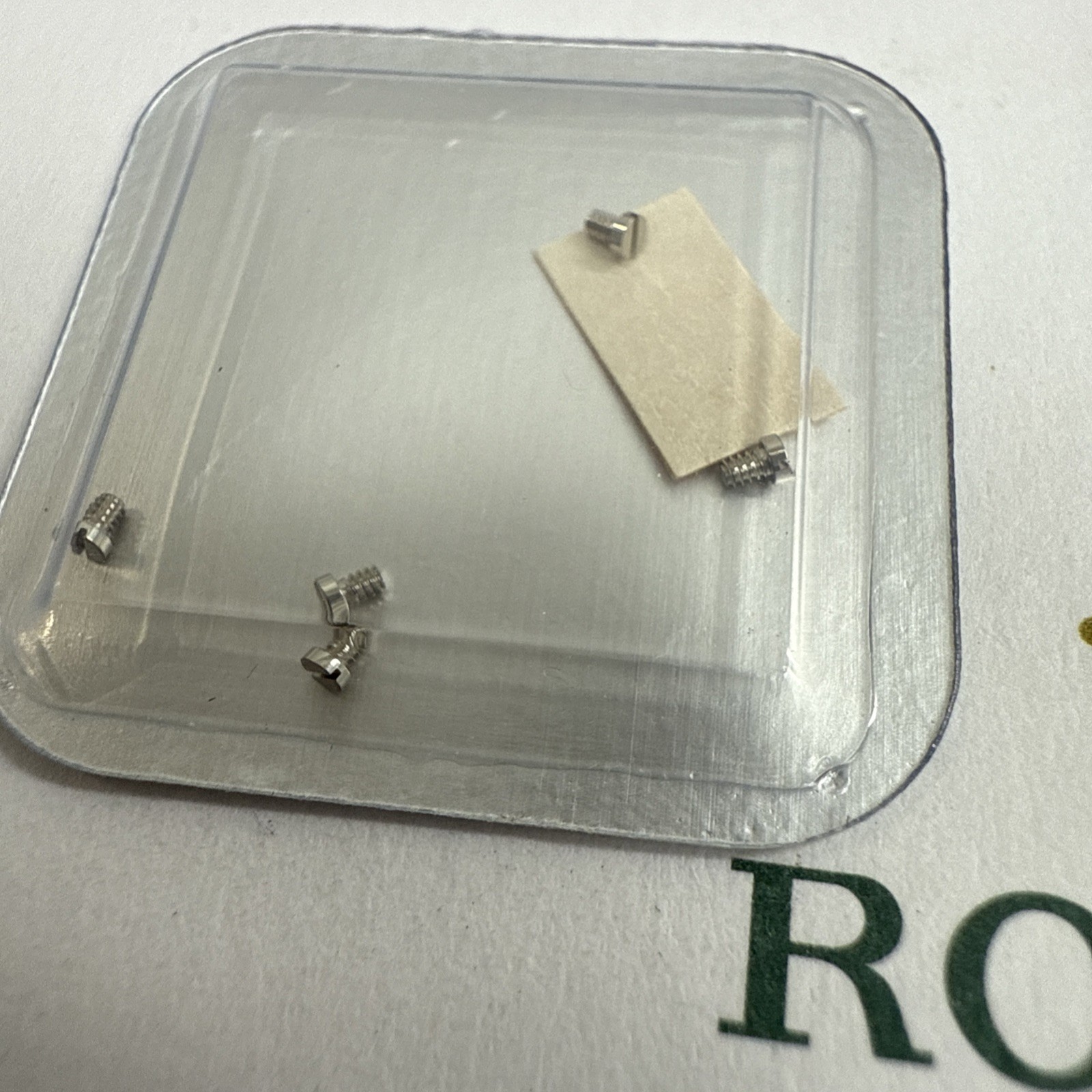 GENUINE Authentic Rolex 2035 167 Set Screw Of 5 Pcs For Bridle New Sealed