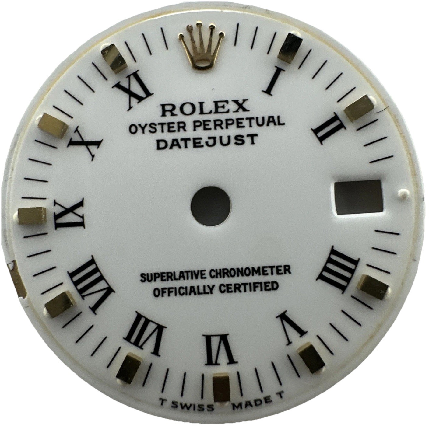 Genuine Rolex 26mm Ladies Datejust 6917 Cal. 2030/2035 White Roman Dial