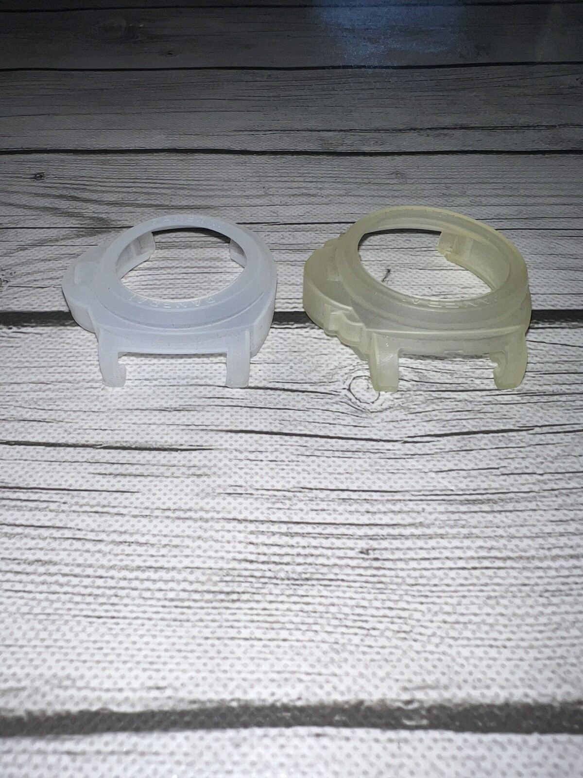 TWO Authentic OFFICINE PANERAI LUMINOR Watch Case Rubber Protector Cover 49mm