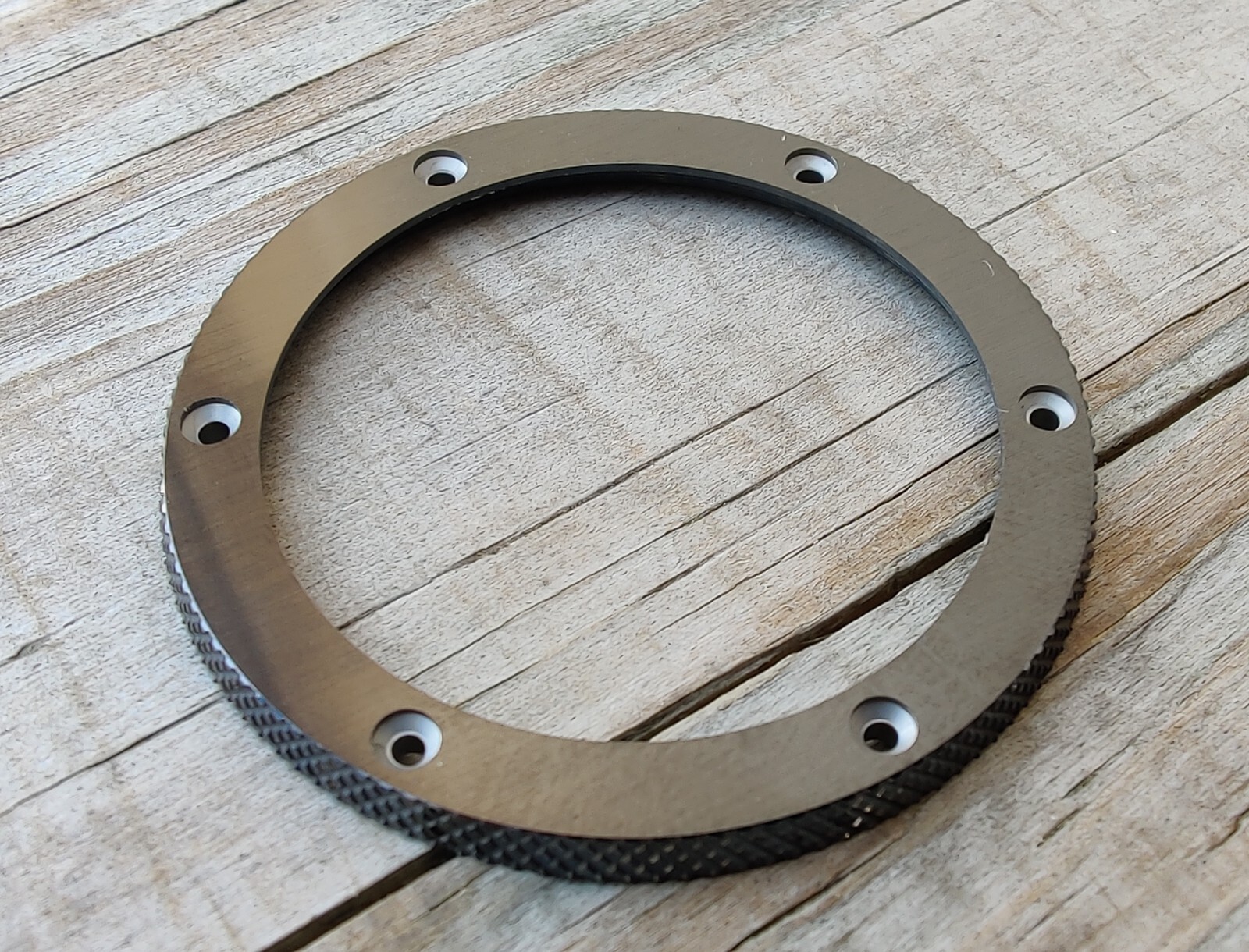 Ceramic Black Brushed Bezel Insert For Hublot Big Bang Classic Fusion 44-45mm