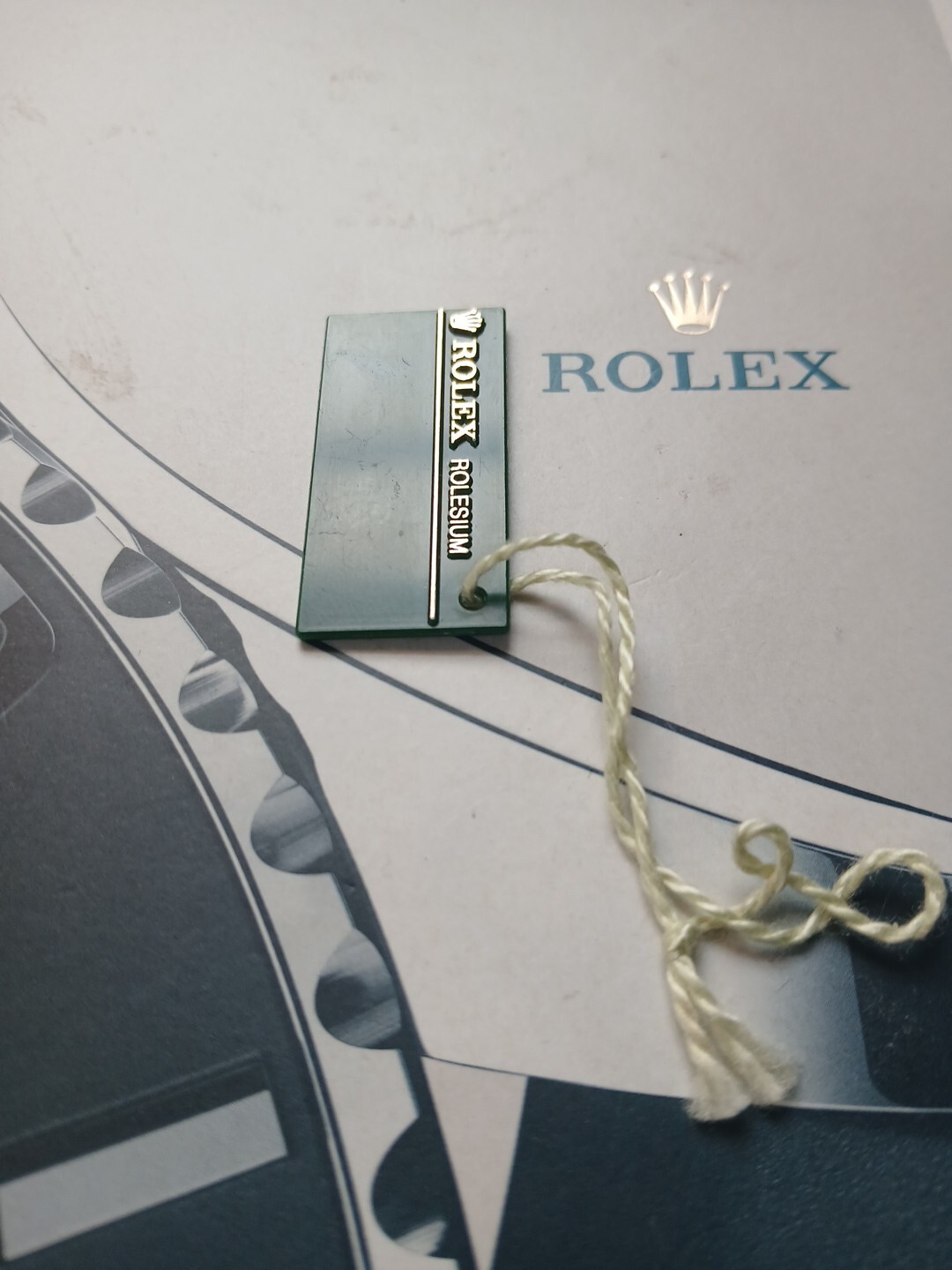 Rolex Swing Tag Rolesium Yacht-master