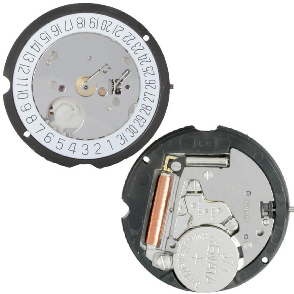For Genuine Ronda 505 Quartz Watch Movement Swiss Parts 3 Hands, Date at 3/6′