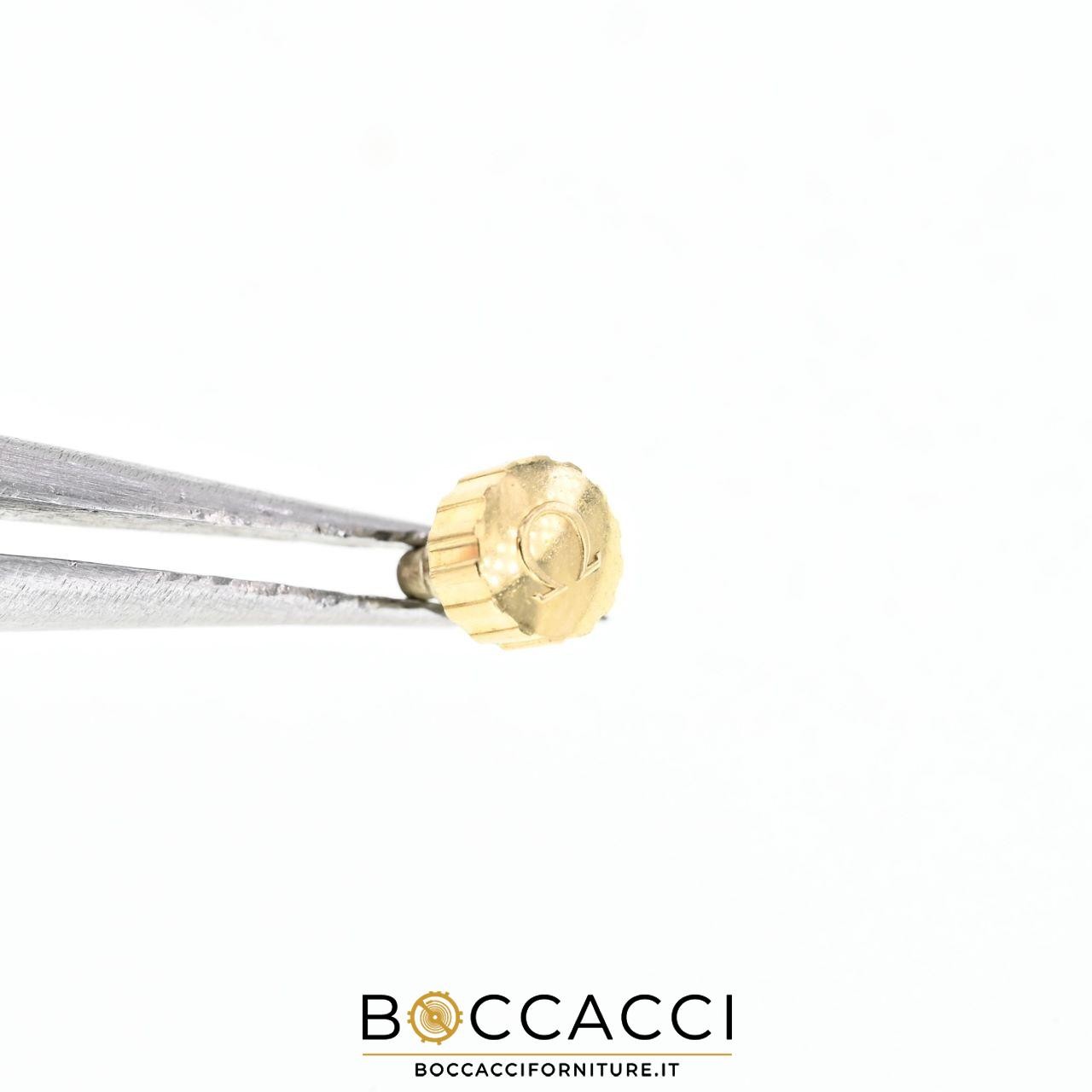 OMEGA 42093 Yellow Gold Screw-On Crown Ø 4.50mm, Tap 0.90mm (EXCELLENT STATE)