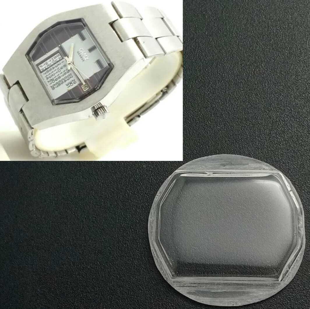 Camy Geneve 7909 Automatic Calendar Watch Handmade Glass