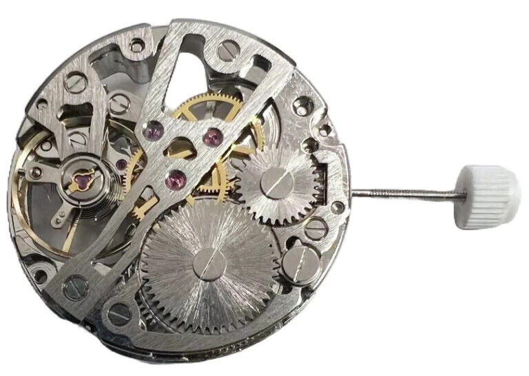 SKELETON Watch Movement 2650-C, 3 HANDS Manual Winding Overall Height 6.0mm
