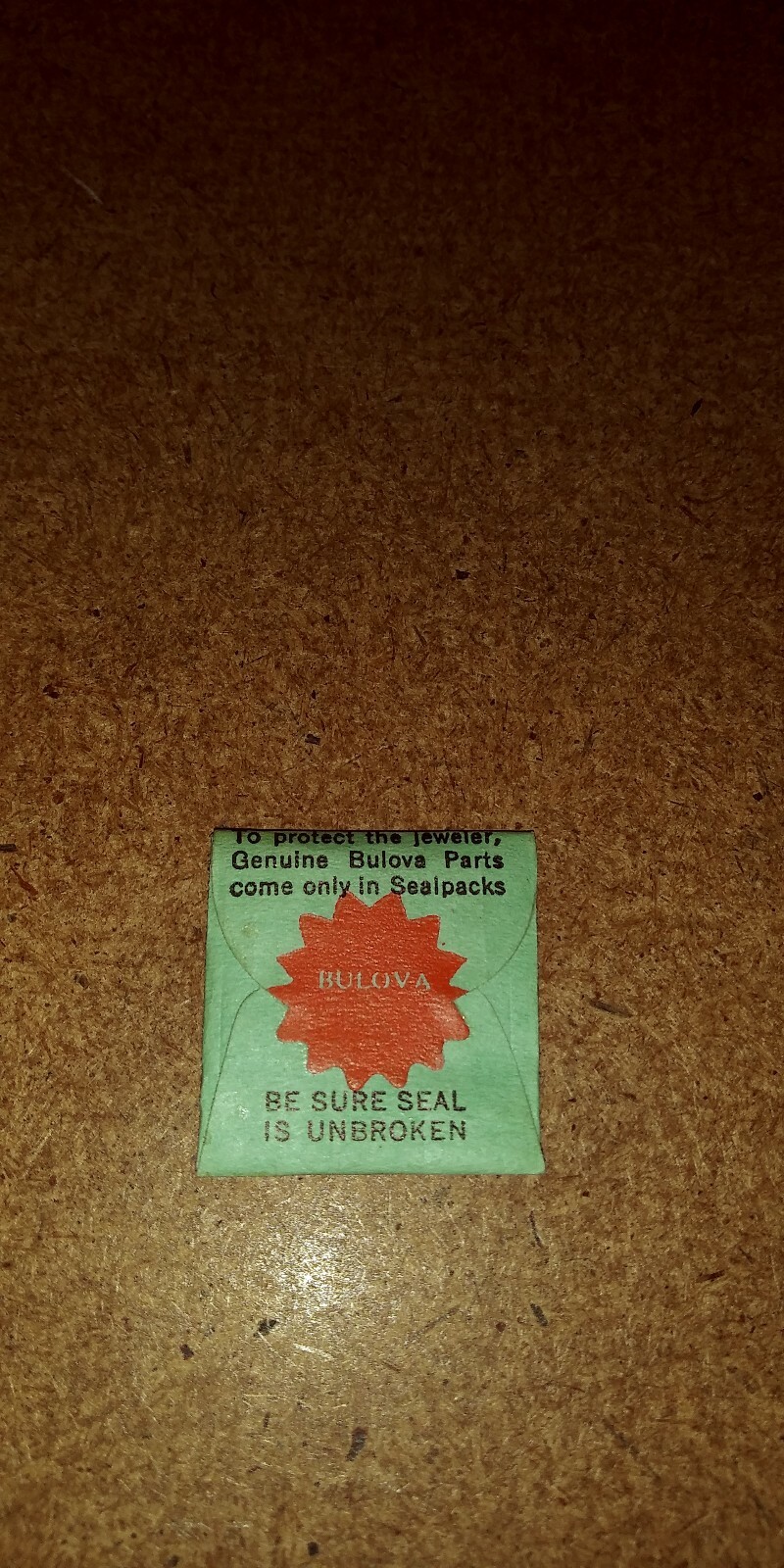 Bulova 8ae #26 1 Spring For Clutch Lever , New Old Stock