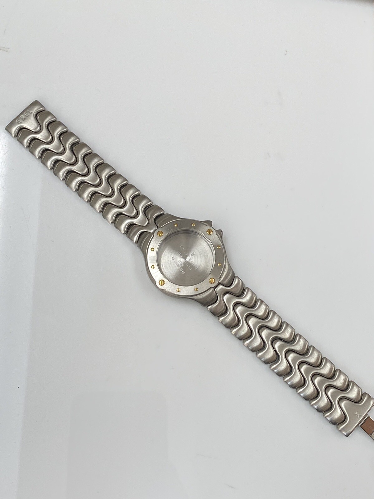Genuine New Ebel Sportwave 6187631 Stainless Steel Watch Case/Bracelet