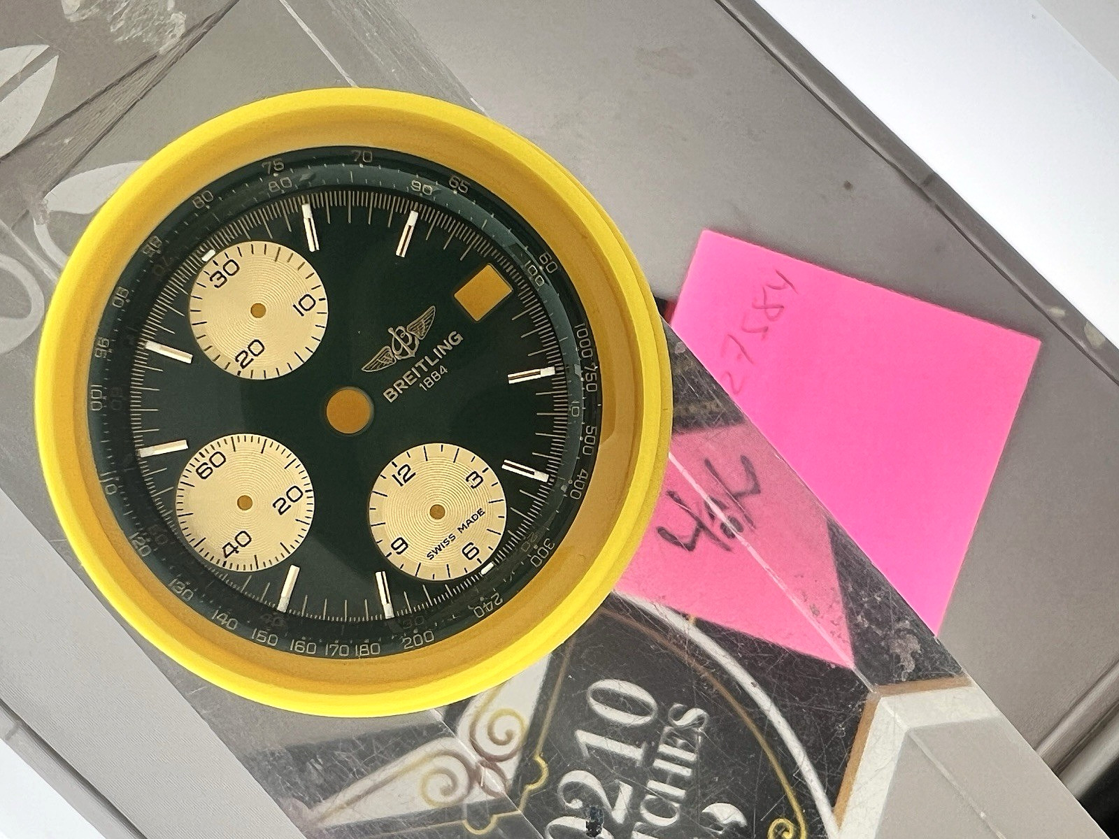 Breitling Watch Green DIAL NEW Rare Chronomat 29 mm Swiss Made OEM Authentic