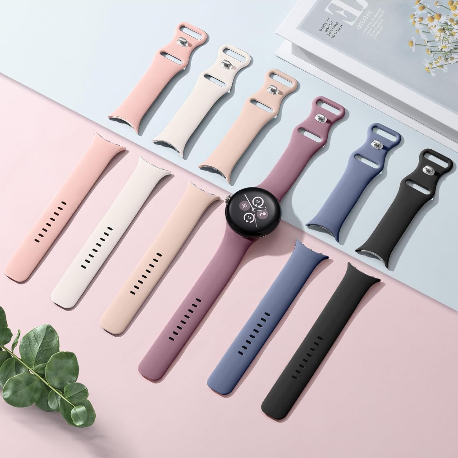 Compatible with Google Pixel Watch 4 Band 41mm 45mm/Google Pixel Watch 3/2/1 …