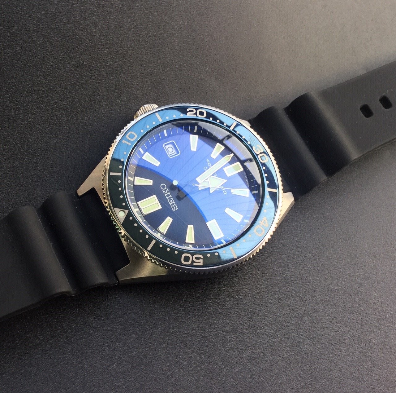 Watch Crystal Only for SRP Turtle Double Dome Sapphire Crystal – CT057