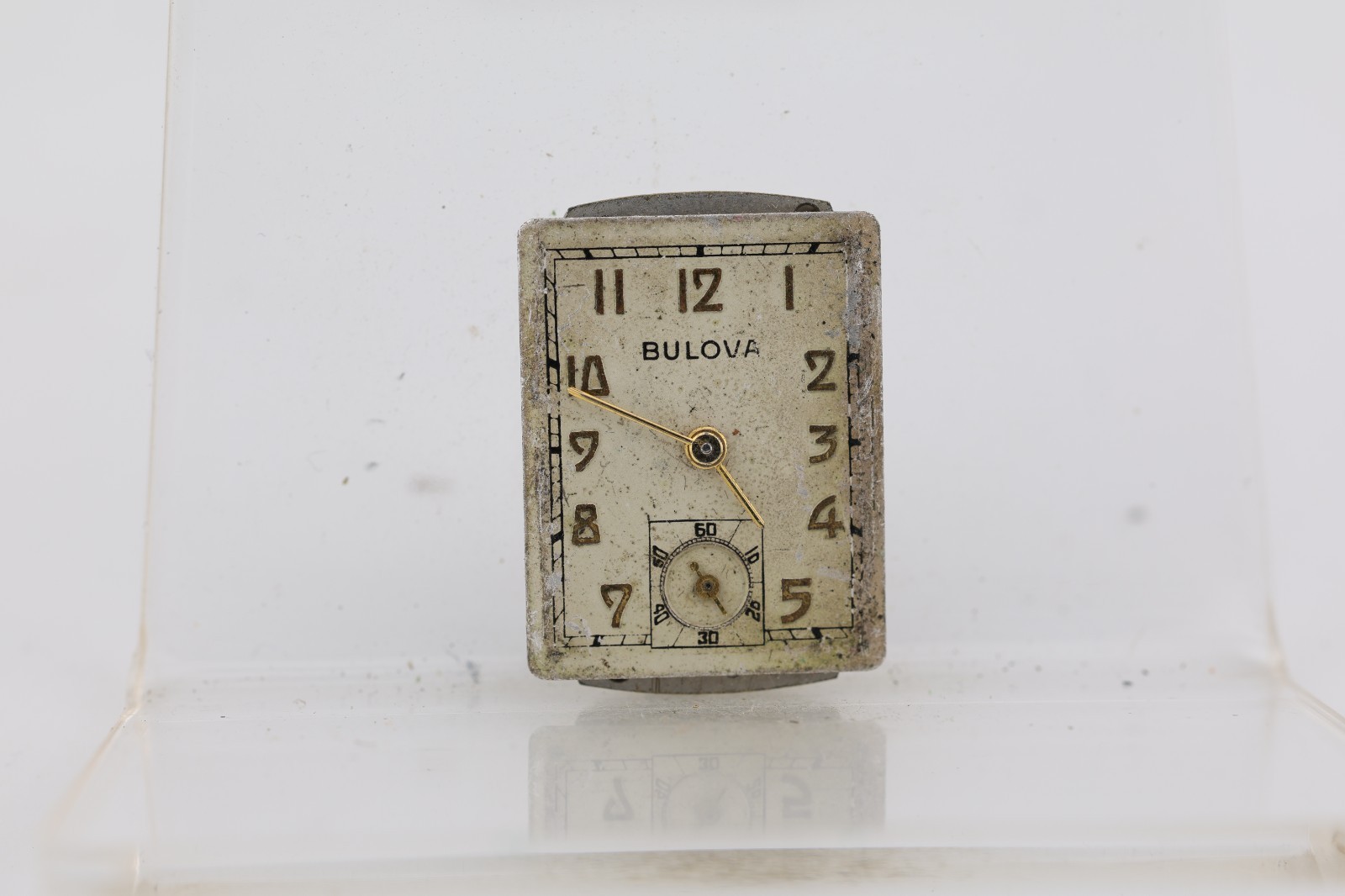 BULOVA cal. 7AK, 21j WRIST WATCH MOVEMENT, FOR REPAIR (M11)