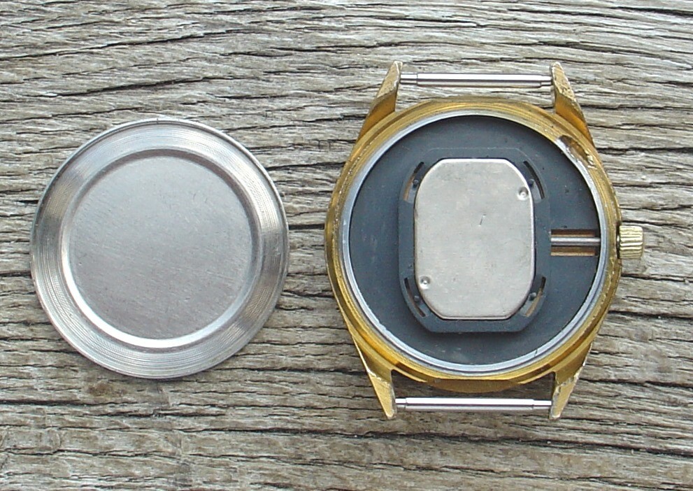 Vintage Dress watch Luch Pennant – “Вымпел” (Russia USSR) mens watch BLACK DIAL.