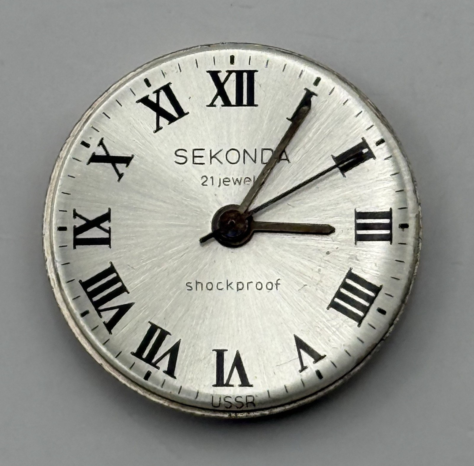 Sekonda Watch Movement 21 Jewels Shockproof Manual Wind Parts Repair 19.9mm