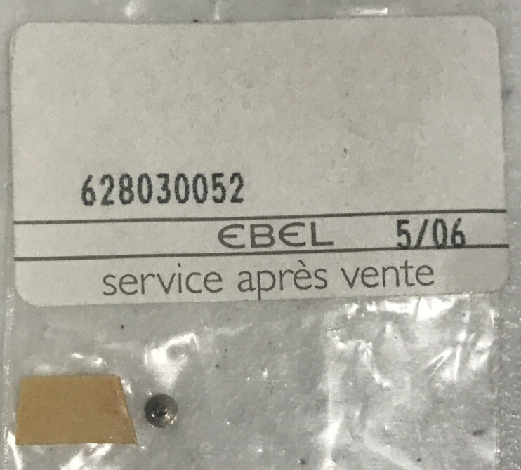 Ebel Bezel Screw Gold Authentic New For Classic Wave Senior Chrono 9251F41/447