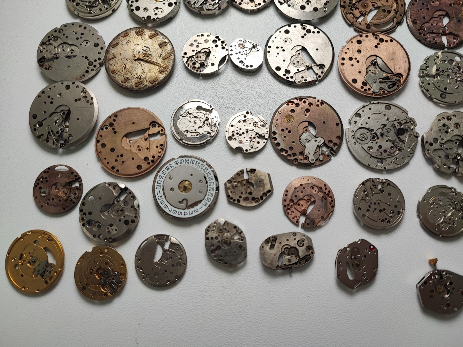 mix Watch Main Plate platinum lot watchmaker brac as fef fe int bfg ut gub ot…