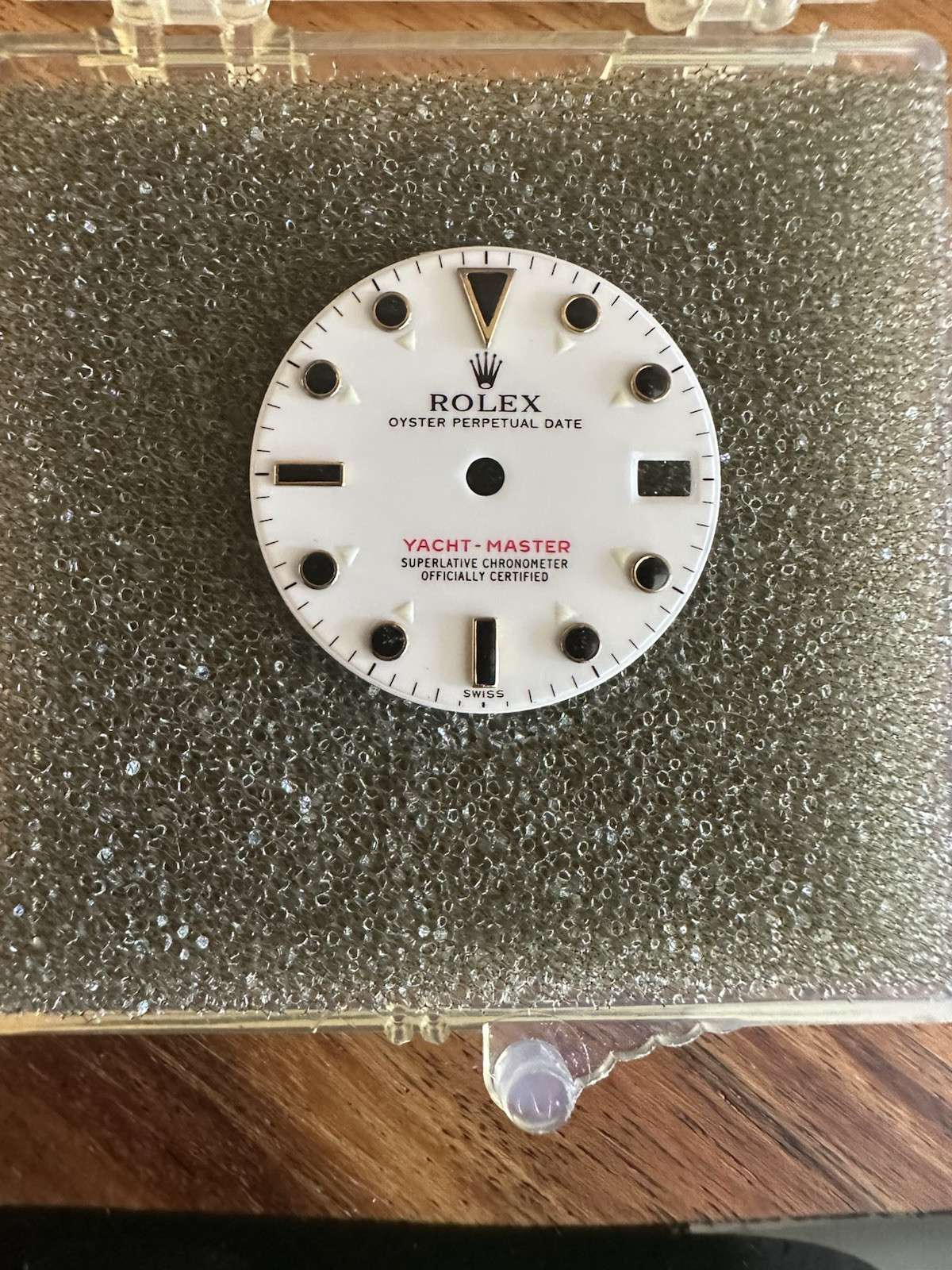 Rolex Midsize Yacht-Master White Dial Sapphire 2005