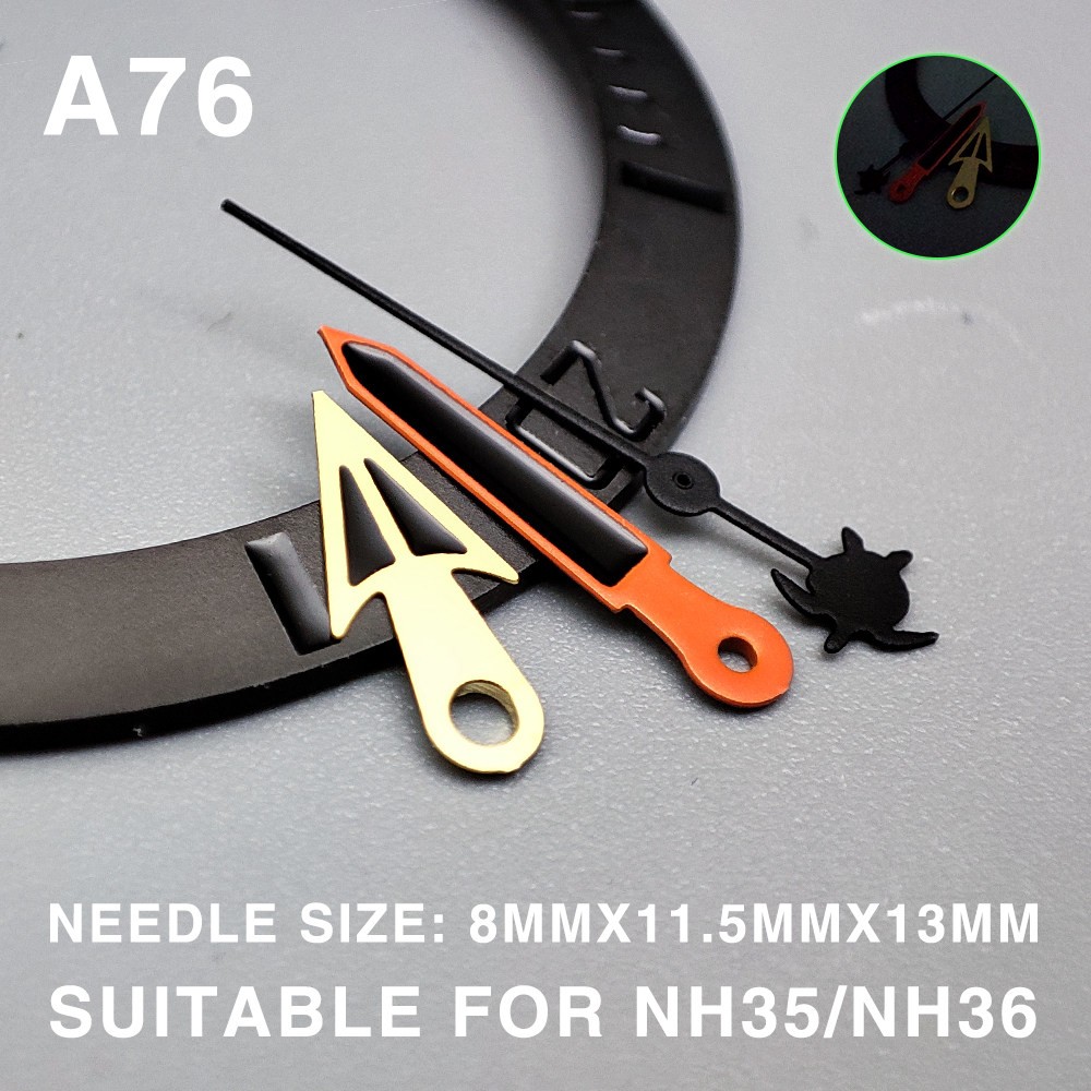 Watch Accessories NH35 Hands Luminous Watch Hands for NH35/36/4R35 Movements