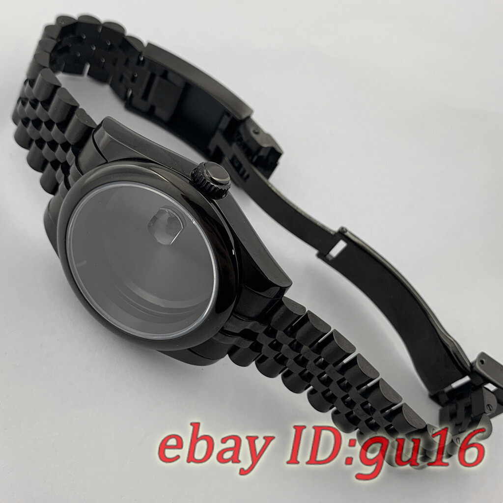 36mm/40mm PVD Sapphire Watch case Fit NH34 NH35 NH36 ETA 2824/2836 Miyota 8215