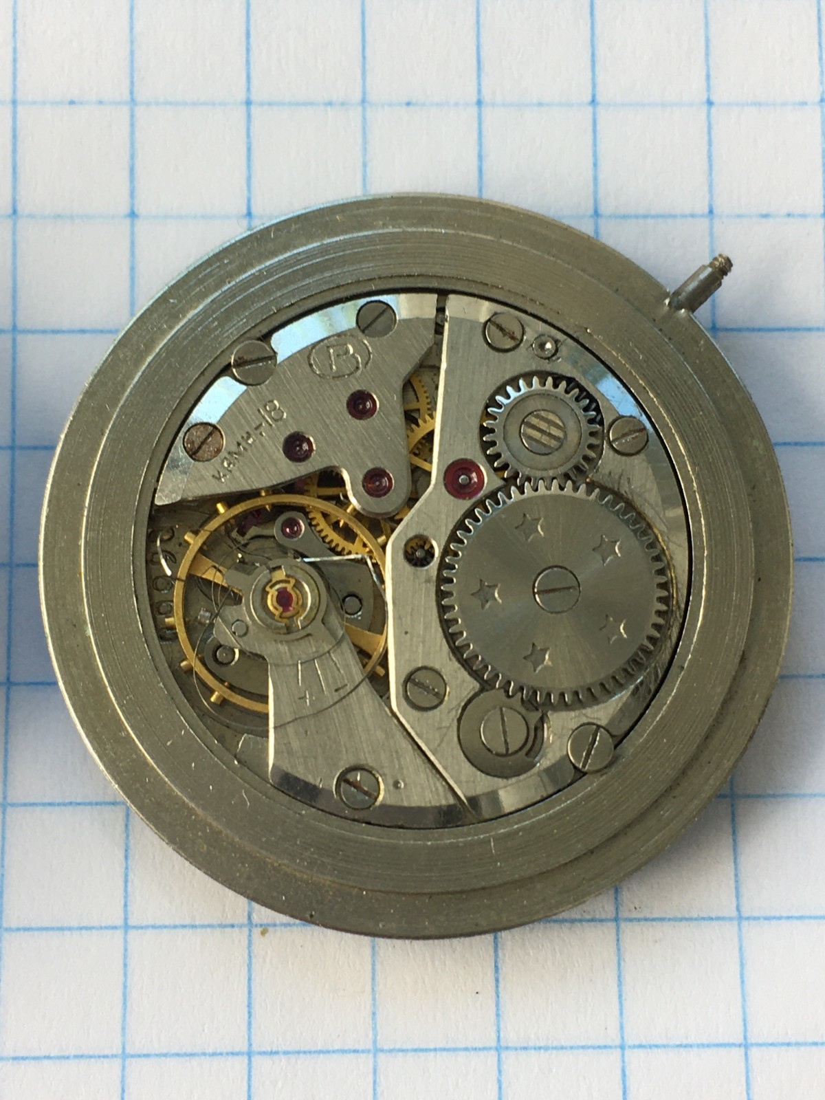 MOVEMENTS (10pcs) FOR MENS WRIST WATCH Raketa Vostok etc. USSR for parts