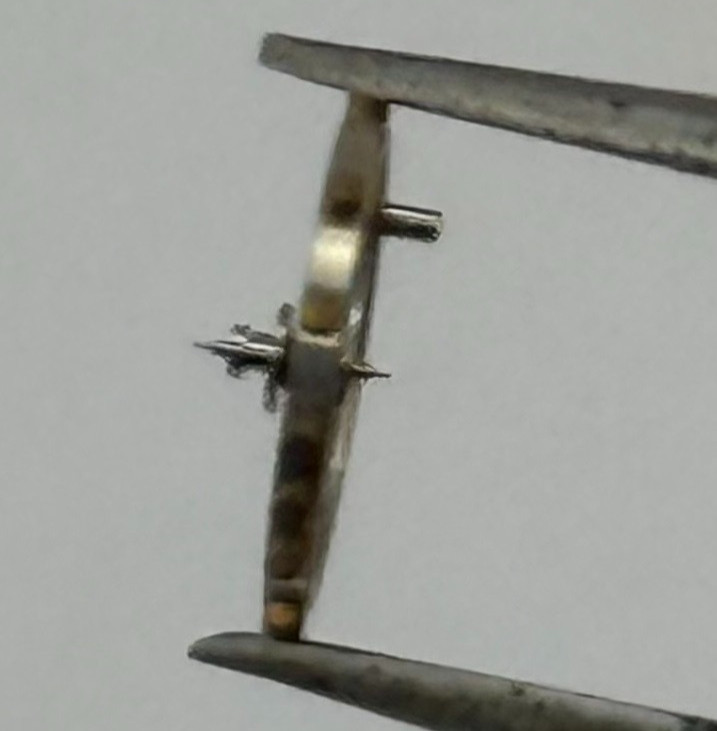 Felsa 4062 Balance Wheel Complete And Spring 6¾’’’ 4741 Watch Movement Parts NOS