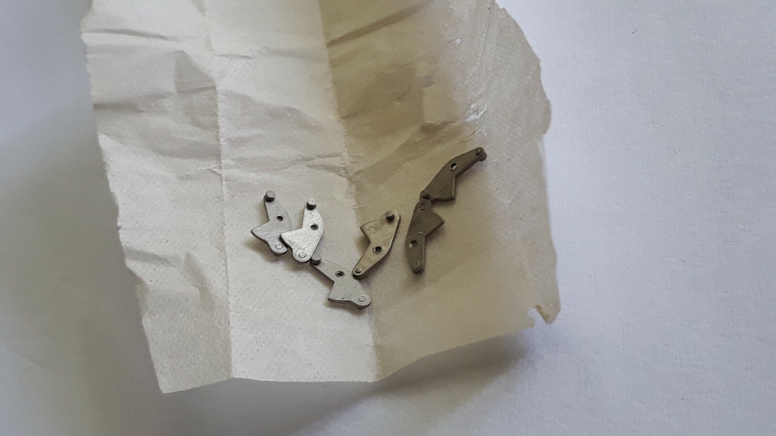 VINTAGE Lot NOS Original Molnija Setting lever 6pcs. USSR made watch parts