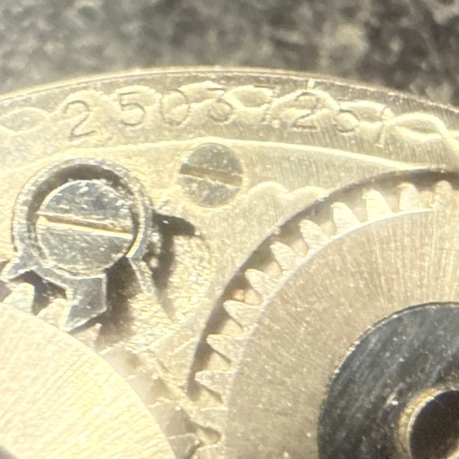 Vintage Waltham 17J Model 1894 Grade 225 Watch Movement With Dial Parts/Repair