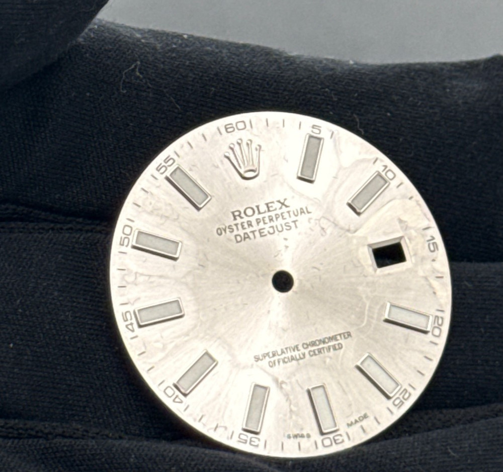 Rolex 41MM Datejust Silver Stick Dial 126300 126334